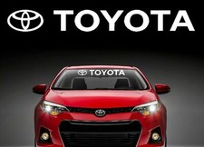 Toyota Windshield Decal Banner Sticker Graphic Logo Toyota Windshield Decal Banner Sticker Graphic Logo