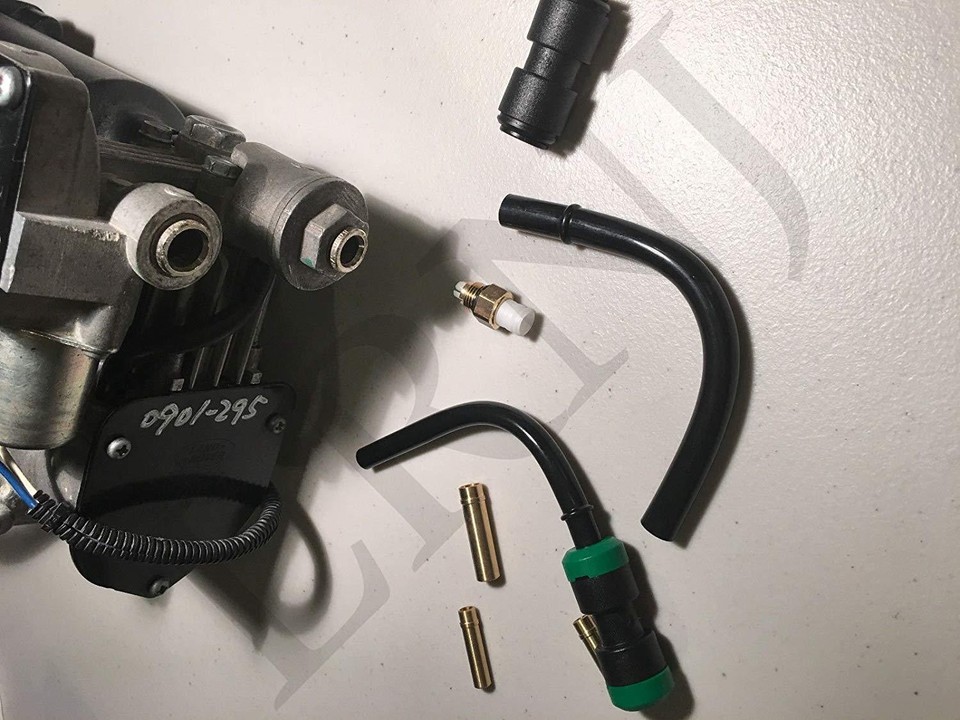 Land Rover LR3 LR4 Hitachi Air Suspension Compressor Pipe Installation ...
