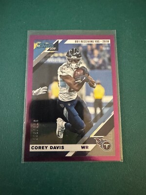2019 Panini Donruss Stat Line Season #245 - Corey Davis /500
