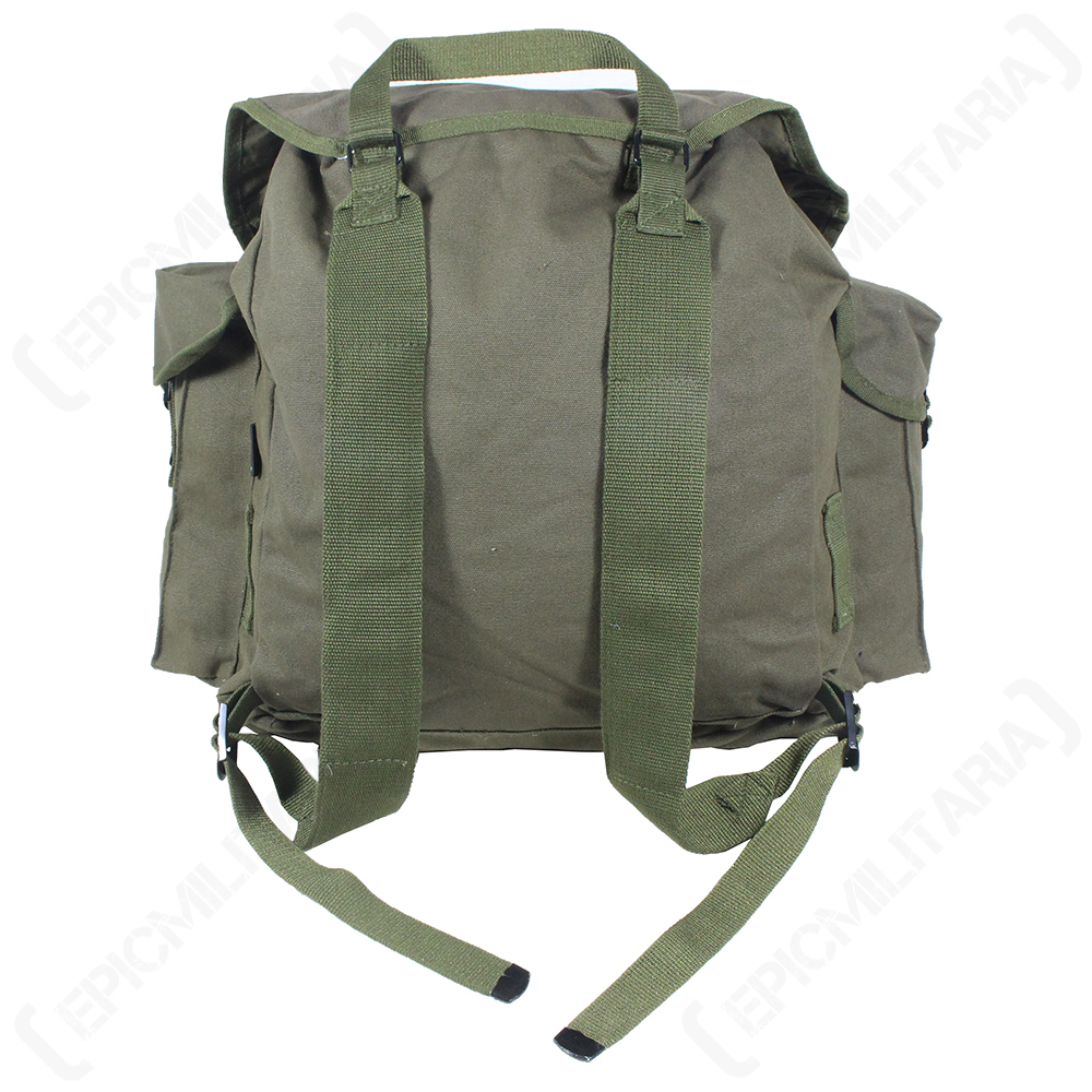 Olive Green German Army Rucksack - Repro Military Solider