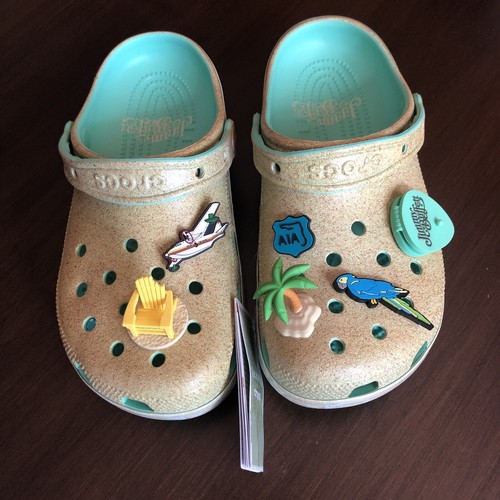 NIB NWT CROCS Margaritaville Jimmy Buffett Classic Clog M6/W8 Beach w