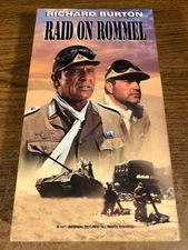 Raid On Rommel VHS Used Movie VCR Video Tape Richard Burton