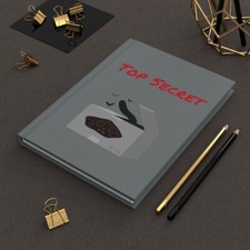 Top Secret Hardcover Journal Matte