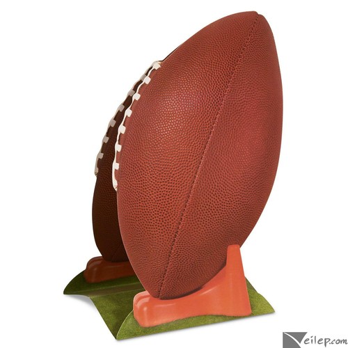 Beistle Game Day Football 3D décoration de fête table en papier pièce maîtresse, 11", B... - Photo 1 sur 1