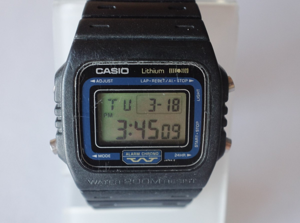 Casio DW-210 (548) Vintage Watch Japan Rare Good Condition | eBay
