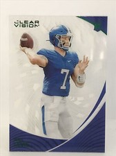 2023 CHRONICLES DONRUSS CLEAR VISION FOOTBALL Will Levis RC  #3  GREEN