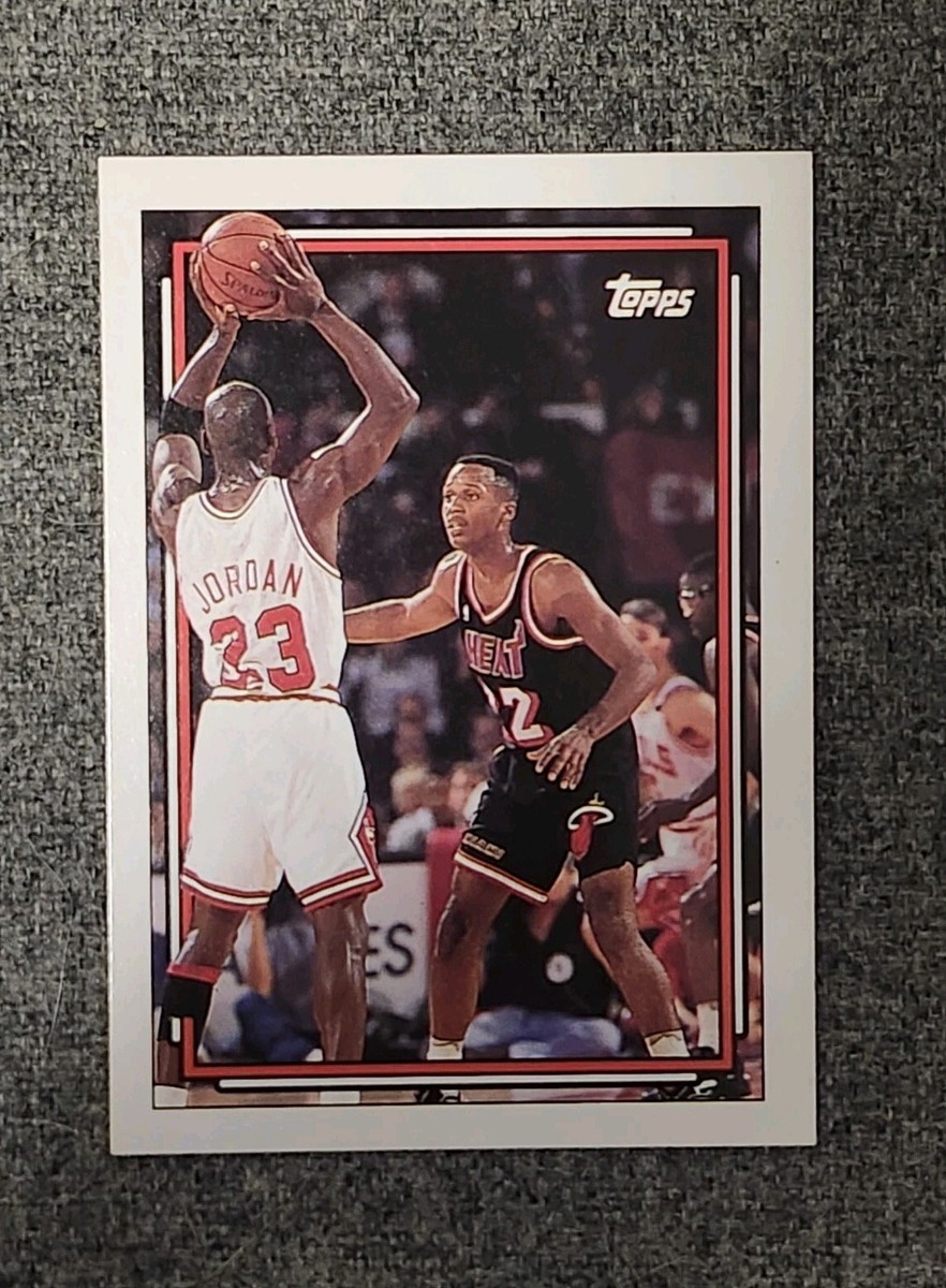 1992 Topps Gold Error Michael Jordan Shadow Card Extremely Rare