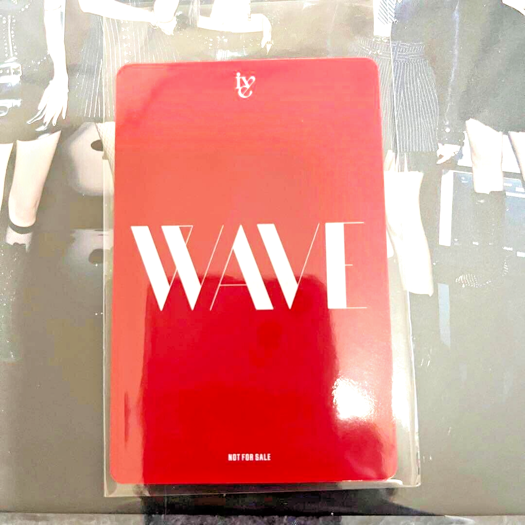 IVE WONYOUNG WAVE DIVE Sony music JAPAN Lucky Draw Official