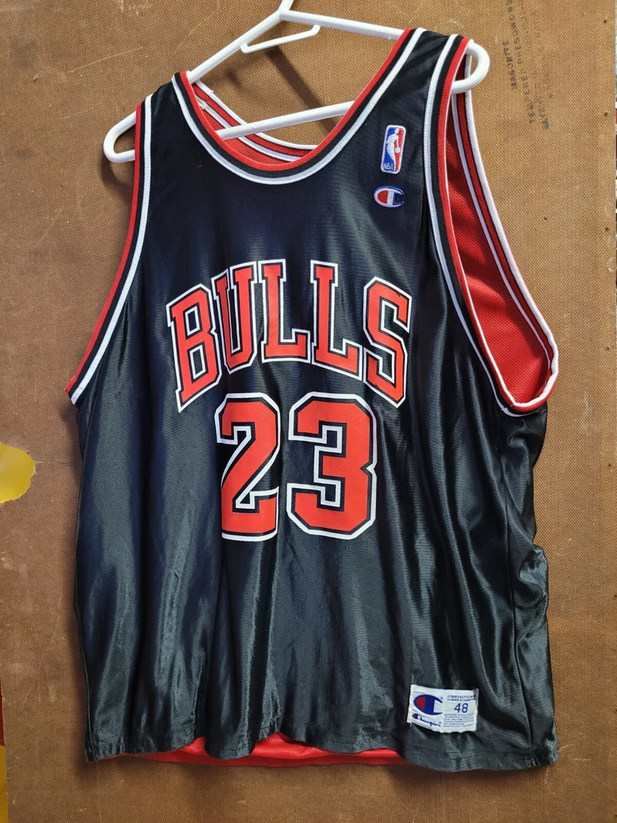 Vintage Champion NBA Michael Jordan Jersey Size 48 eBay