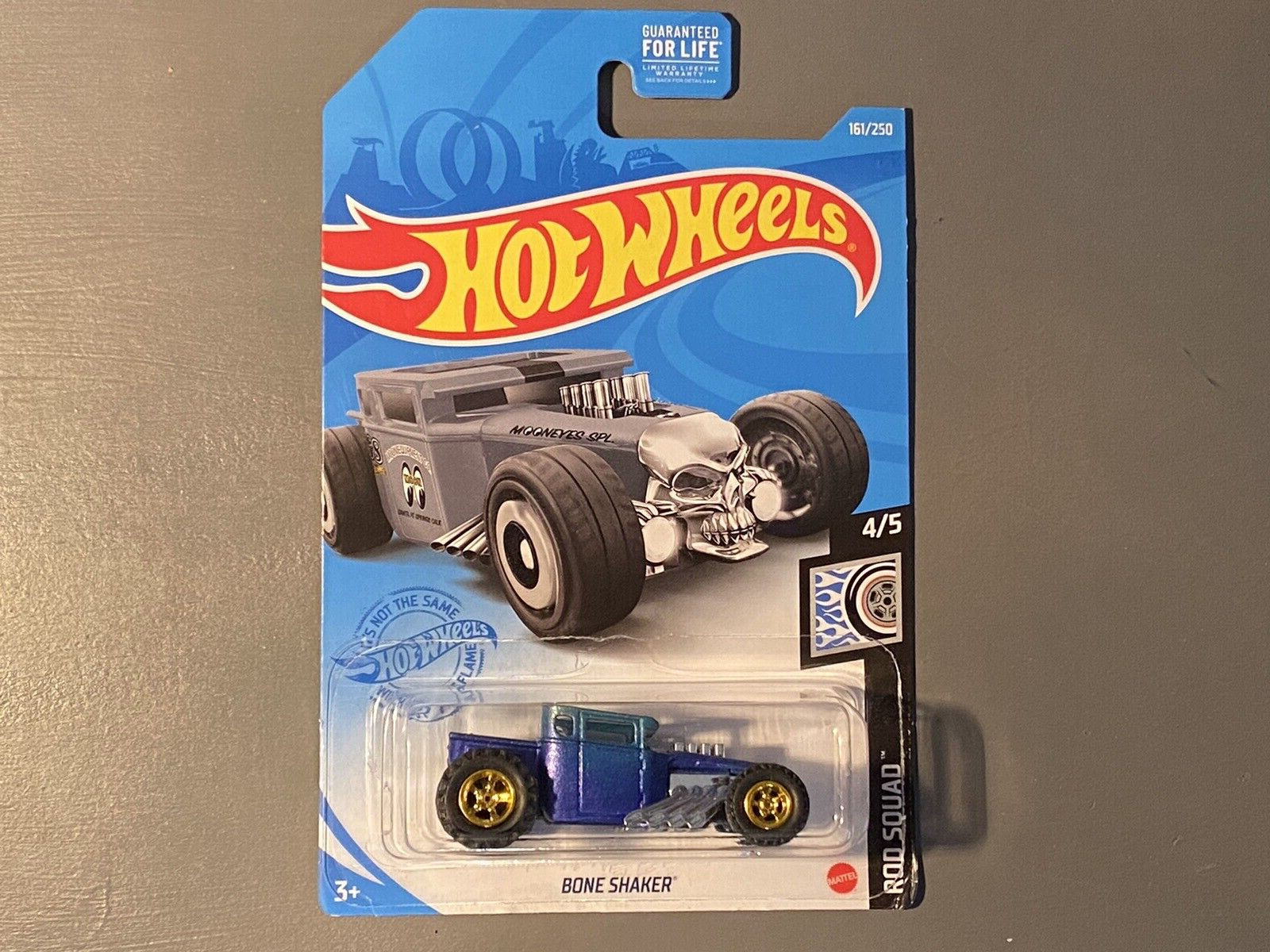 Hot Wheels Bone Shaker Super Custom Real Riders Purple & Blue