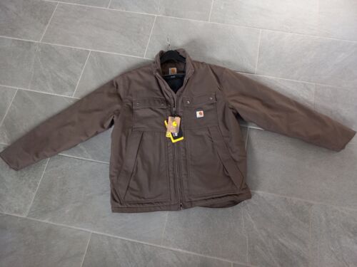 Carhartt Jefferson Jacket Brown XL New - Picture 1 of 13