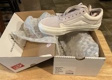 VANS Skate Old Skool Shoes Violet/Marshmallow Mens Size 4.5 M Unisex NEW W/Box