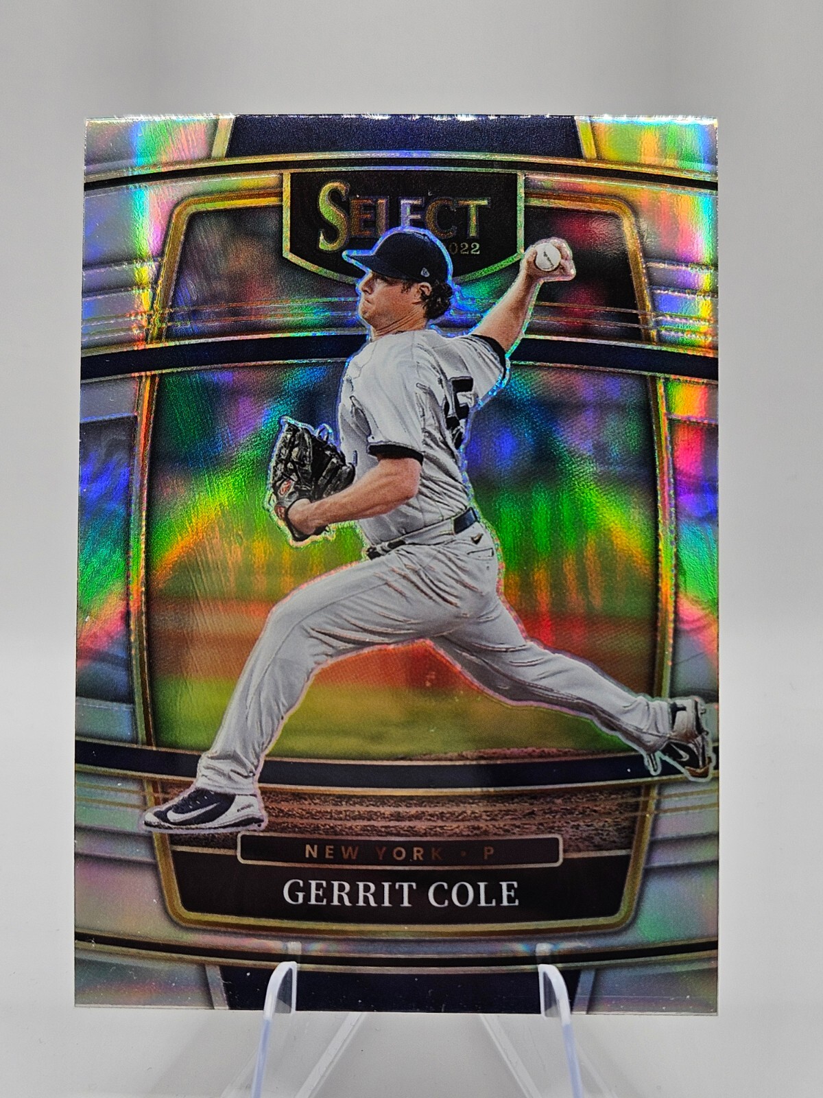 2022 Panini Select -Concourse Holo Silver Prizm #27 Gerrit Cole New York Yankees