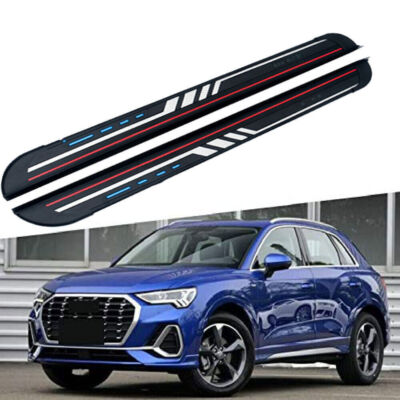 2Pcs Side Step Fits for Audi Q3 2019-2022 Running Boards Nerf Bars Protector 