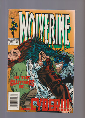 Wolverine #80 (1994) NEWSSTAND - LOGAN X & X-23 TEST TUBE 1ST APPEARANCE