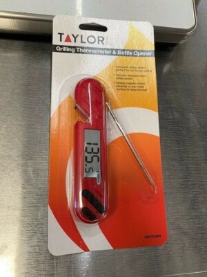 Taylor Grilling Thermometer & Bottle Opener 830GWN (NEW)