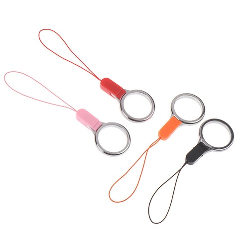 10Pcs Phone Lanyard Keychain Finger Ring Straps Keycord Rings Phone Accessories - 第 1/16 張圖片