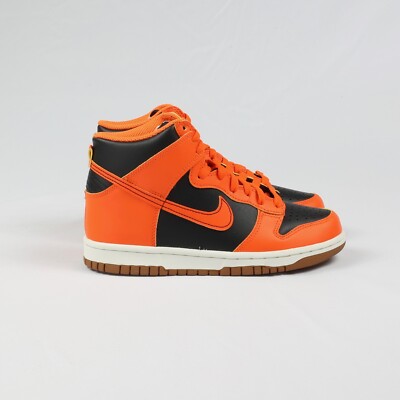 Nike Dunk High Halloween Pumpkin Safety Orange GS 5Y Women's 6.5
