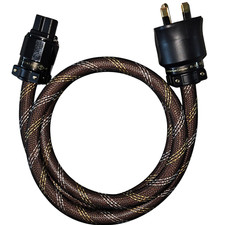 [Sale] 1.5m 6N OFC Pure Copper K800 Furutech UK AC Mains HIFI Audio Power Cord 