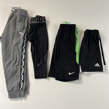Lot Youth Size S Adidas Nike Puma Under Armour Athletic Wear Bundle Shorts Pants
