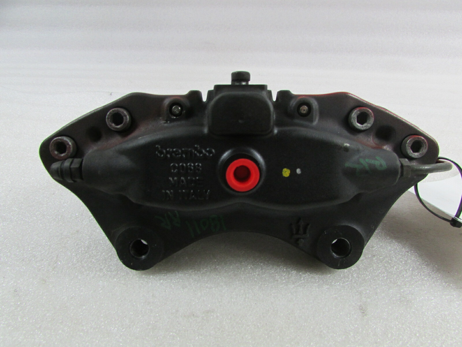 2015 Maserati Ghibli Q4, RH, Right Rear Brake Caliper, Red