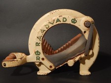 VINTAGE ICONICA AFFETTA TAGLIA PANE RAADVAD DESIGNER OVE LARSEN ANNI '70 #2784