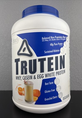 Trutein Multi Sourced Protein - Orange Cream 4 Lbs