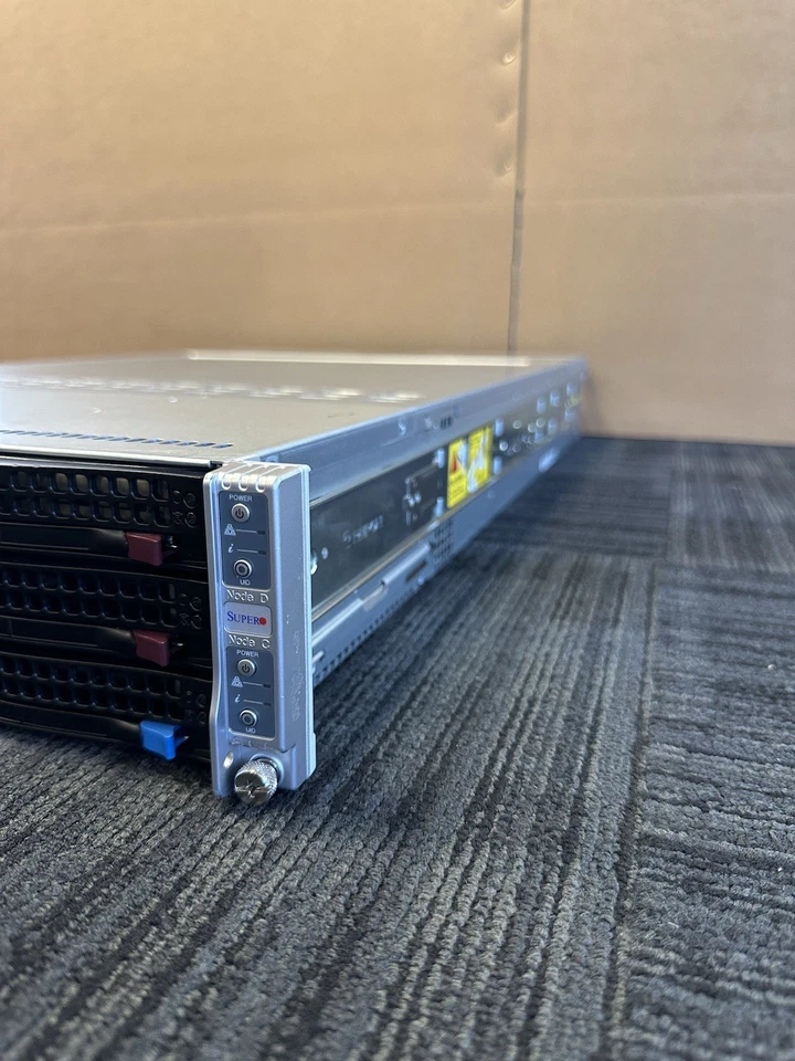 Viglen SuperMicro Server (827-16) 4 Node 8x Intel Xeon E-2650 v2 256GB DDR3 RAM - Image 4 of 4