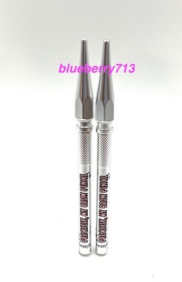 2 x Benefit Cosmetics Precisely My Brow Pencil Mini 2.75 WARM AUBURN~ 0.04g Each