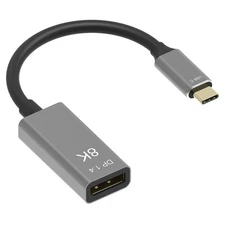 USB C to DisplayPort 1.4 Converter Cable USB 3.1 Type C M to DP F Adapter Cord Y