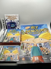 HEY ARNOLD THE MOVIE - GAME BOY ADVANCE - Box + Inserts Only - No Game