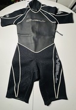 O Neill 2/1mm Shorty Wetsuit Men s Size L Black Surf Dive Springsuit