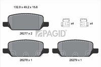 Pagid Bremsbelagsatz BremsklöTze FüR Tesla Model 3 5YJ3 5YJY
