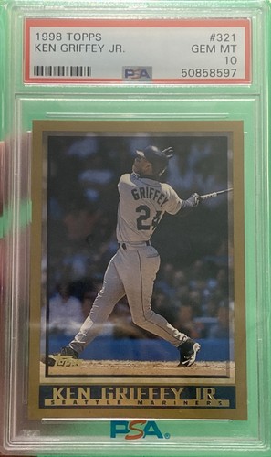 1998 Topps - Ken Griffey Jr #321 PSA 10