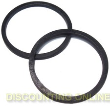 USA MADE, TWO O-RING AIR INTAKE SEALS FITS BRIGGS 691917, 281106, 697891