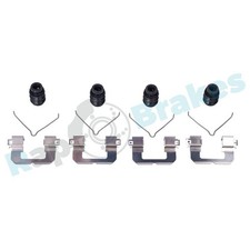 RAP BRAKES ZUBEHÖR MONTAGE-SATZ BREMSBELÄGE VORNE passend für HYUNDAI IONIQ KIA 