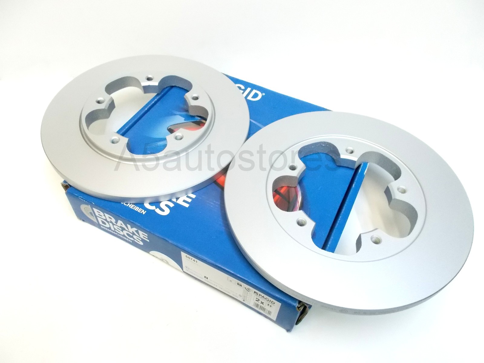 Rear Brake Discs 308mm for Ford Transit V363 2013 on 2.0 EcoBlue 2.2TDCi