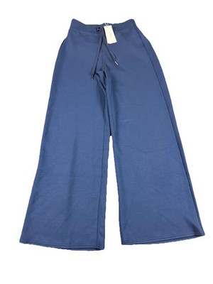 SPANX Air Essentials Wide Leg Pant Timeless Navy 50239R Flaw* New Never Worn