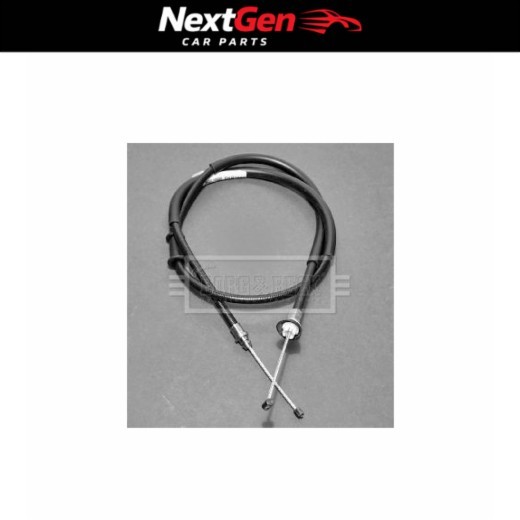 Borg & Beck Brake Cable Lh Rh for Fiat Punto exc. 1.8 16v 99-