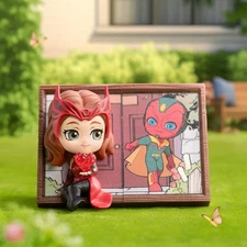 Marvel Photo frame Series Blind Box Confirmed Figure Wanda HOT!