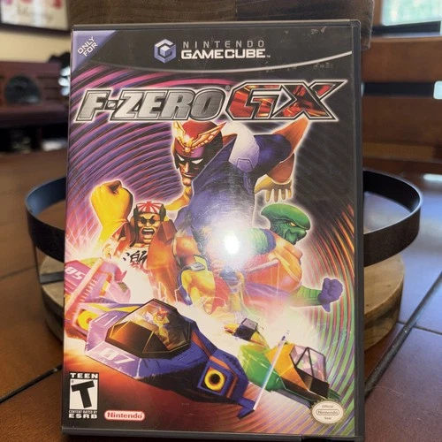 F-Zero GX Black Label Nintendo Gamecube COMPLETE CIB Great condition