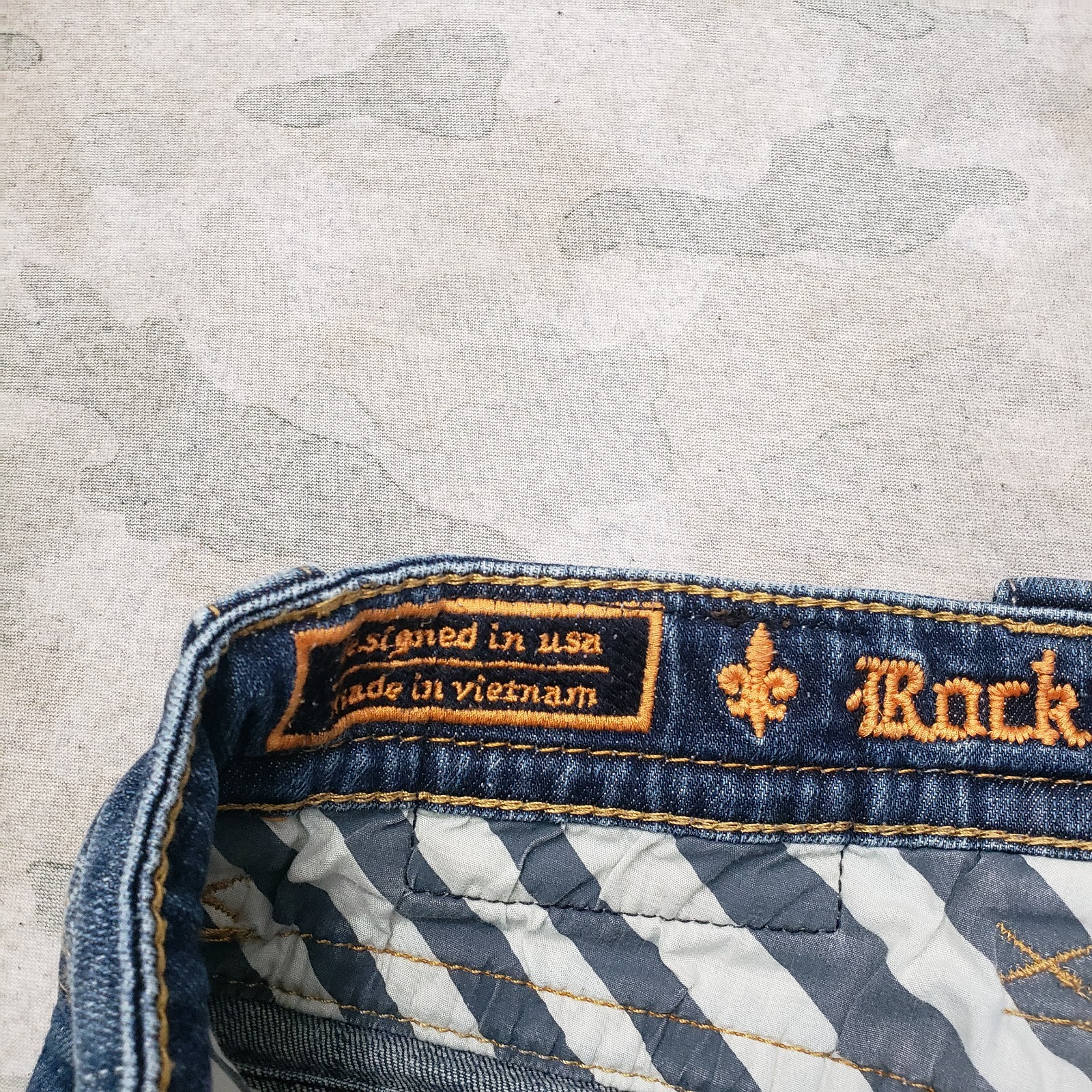 Rock Revival Jeans Mens 29 Blue Pockets Tommy Straight Denim Medium Wash