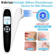 Home Phototherapy Device 308nm UVB 9 Diodes 45mW/cm  Skin Disease Pain Relief