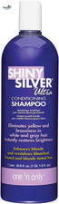 Shiny Silver Purple Shampoo - Argan Oil Toning Hair Shampoo for Blonde, Gray, Wh