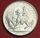 Battle of Tippecanoe Heraldic Art Sterling Silver T11288