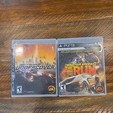 2 Game Lot Need For Speed Undercover + The Run NFS CIB PS3 PlayStation 3