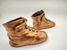 Vintage 1930s Coppered Baby Shoes Good Condition For Age — photo 5