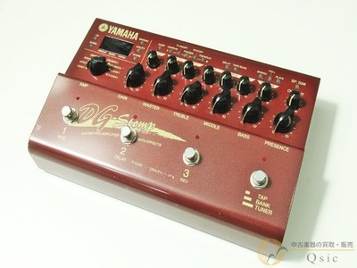 Yamaha DG-STOMP Amp Simulator Modulation Effects Pedal w/ Reverb