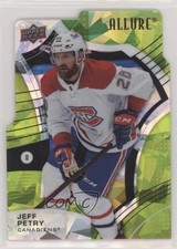 2021-22 Upper Deck Allure Green Rainbow Die-Cut 70/99 Jeff Petry #50 uf7