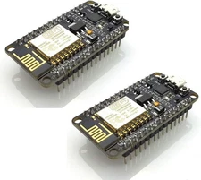 HiLetgo 2pcs ESP8266 NodeMCU CP2102 ESP-12E Development Board (Wi-Fi, USB) -... 